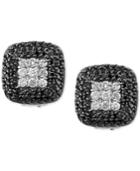 Effy Diamond Square Stud Earrings (1 Ct. T.w.) In 14k White Gold