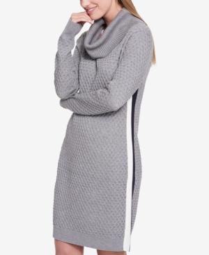 Tommy Hilfiger Cowl-neck Sweater Dress, Created For Macy's