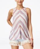 American Rag Juniors' Sleeveless Lace-back Top, Only At Macy's