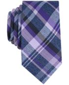 Perry Ellis Men's Twine Plaid Silk Tie