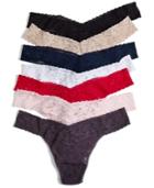 Hanky Panky Signature Lace Plus Size Original Rise Thong 4811x Women's Shoes