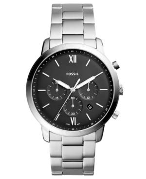 Fossil Men's Chronograph Neutra Stainless Steel Bracelet Watch 44mm