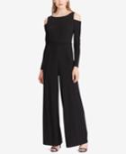 American Living Cold-shoulder Jumpsuit