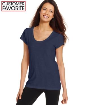 Style & Co. Petite Short-sleeve Essential Tee