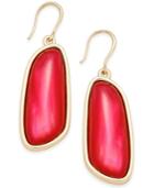 Charter Club Gold-tone Colored Shell Drop Earrings, Created For Macy's