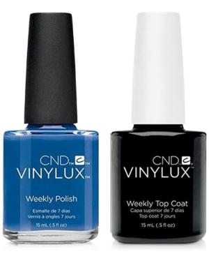 Creative Nail Design Vinylux Date Night Nail Polish & Top Coat (two Items), 0.5-oz, From Purebeauty Salon & Spa