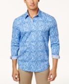 Con. Struct Men's Slim-fit Watercolor Paisley Shirt, Created For Macy's