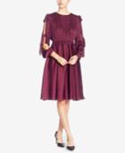 Catherine Catherine Malandrino Mena Tie-sleeve Dress