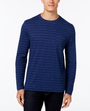 Club Room Men's Striped Long-sleeve Shirt