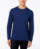 Club Room Men's Striped Long-sleeve Shirt