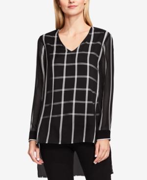 Vince Camuto Striped High-low Top