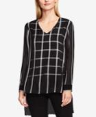 Vince Camuto Striped High-low Top