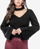 Guess Adele Bell-sleeve Cutout Sweater