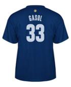 Adidas Men's Memphis Grizzlies Marc Gasol Player T-shirt