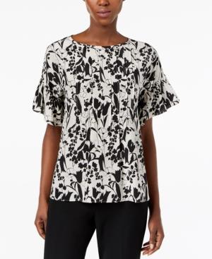 Weekend Max Mara Toronto Printed Silk Top