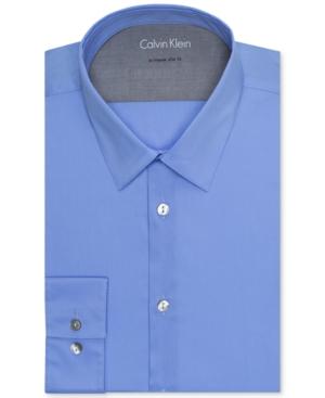 Calvin Klein X Men's Extra Slim-fit Stretch Dress Shirt