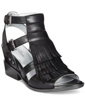 White Mountain Saga Fringe Dress Sandals Women's Shoes