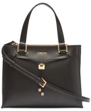 Calvin Klein Cindy Leather Mini Crossbody