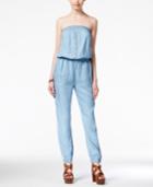 American Rag Strapless Chambray Jumpsuit, Only At Macy's