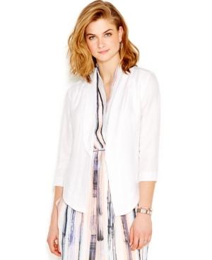 Bar Iii Notched Open-front Blazer