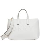 Dkny Tilly Logo Top-zip Medium Tote, Created For Macy's