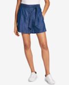 Tommy Hilfiger Belted Soft Shorts, Created For Macy's