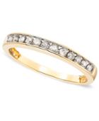 Diamond Band Ring In 10k Gold (1/5 Ct. T.w.)