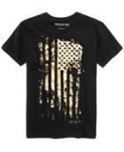 Ring Of Fire Men's Metallic-print T-shirt, Only At Macy's