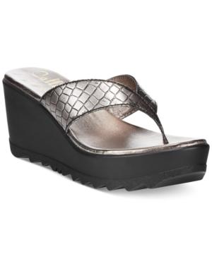 Callisto Jamaica Thong Wedge Sandals Women's Shoes