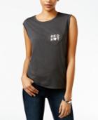 Guess Red Hot Graphic Patch T-shirt
