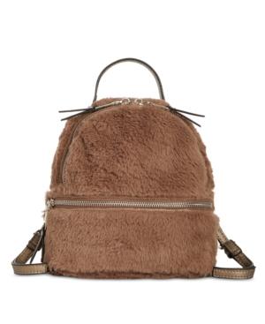 Steve Madden Minnie Faux Fur Backpack