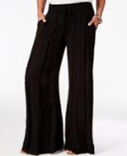 American Rag Crocheted Wide-leg Pants, Only At Macy's