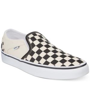 Vans Women's Asher Checkerboard Slip-on Sneakers Women's Shoes