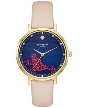 Kate Spade New York Women's Monterey Vachetta Leather Strap Watch 38mm Ksw1308