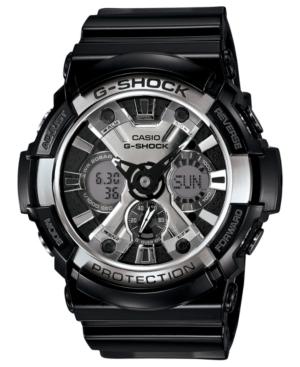 G-shock Men's Analog-digital Black Resin Strap Watch 53mm Ga200bw-1a