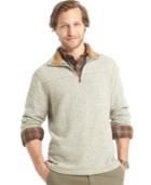 G.h. Bass & Co. Big And Tall Sherpa-lined Mock-neck Sweater Fleece