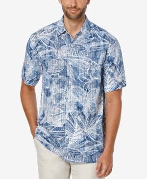 Cubavera Men's Foliage-print Short-sleeve Shirt