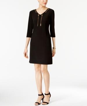 Nine West Chain-link Shift Dress