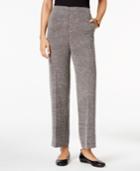 Alfred Dunner Petite Wrap It Up Herringbone Straight-leg Pants