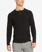 Kenneth Cole Reaction Men's Henley Sweater