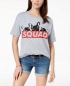 Pretty Rebellious Juniors' Squad Dog Graphic T-shirt