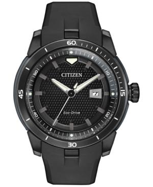 Citizen Men's Eco-drive Black Strap Watch 47mm Aw1477-15e