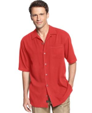 Tommy Bahama Men's Short-sleeve Catalina Twill Shirt, Only At Macy's