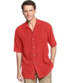 Tommy Bahama Men's Short-sleeve Catalina Twill Shirt, Only At Macy's