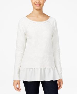 Miss Chievous Juniors' Raglan Peplum Top