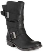 American Rag Cale Strapped Moto Booties Women's Shoes