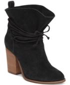 Jessica Simpson Satu Tie-around Block-heel Booties Women's Shoes