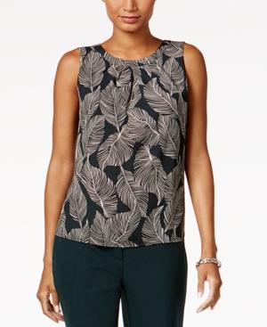 Kasper Printed Shell, Regular & Petite