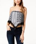 Guess Fringed Bandeau Top