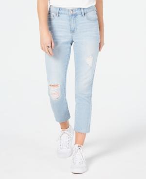 Celebrity Pink Juniors' Cropped Straight-leg Jeans
